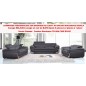 COMMANDE PERSONNALISEE SUR DEMANDE DU CLIENT  RELAXIO canapé en cuir de Buffle Epais 3 places & 2 pl