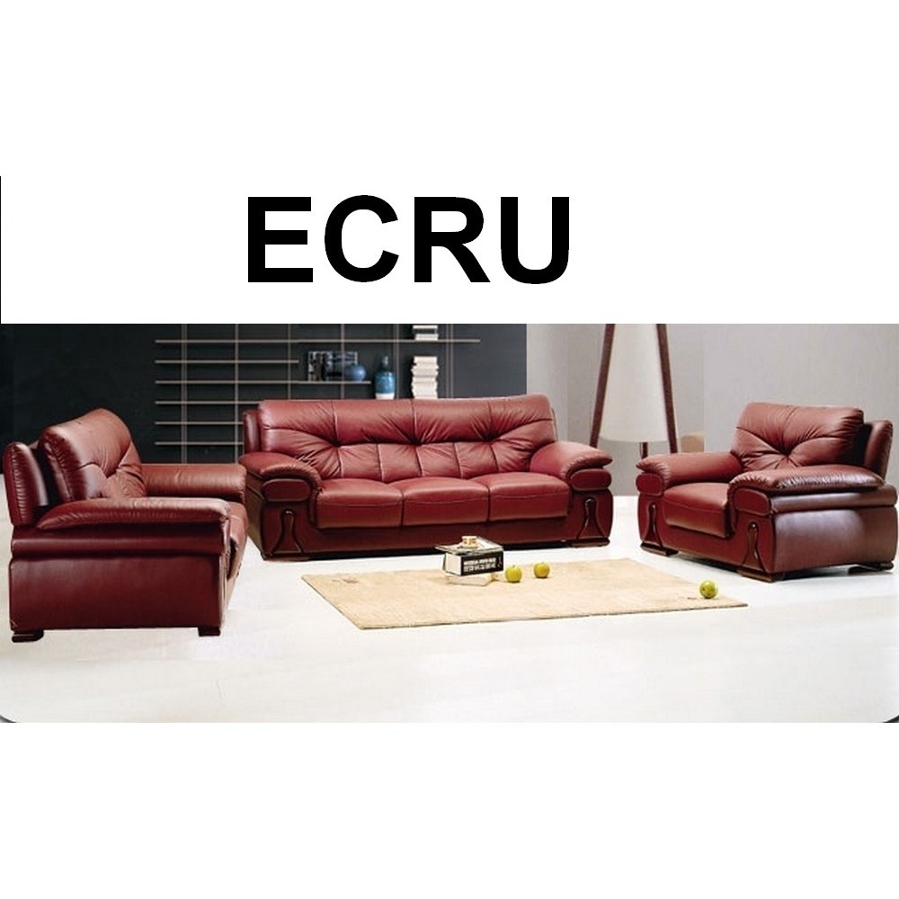 1er paiement en 3x pour  commande: Ensemble OXFORD 3 pièces canapé 3 places + 2 places + fauteuil en cuir luxe