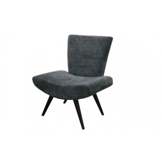 Chaise MAXOU en tissu, gris