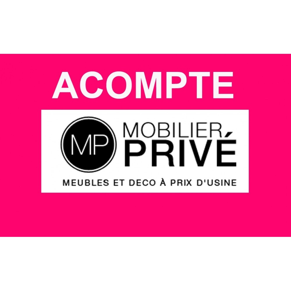 ACOMPTE DE LA COMMANDE