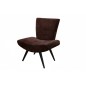 Chaise MAXOU en tissu, chocolat Chaise MAXOU en tissu, chocolat