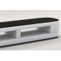 Meuble TV design STARO. Très joli modèle aux lignes tendances blanc Meuble TV design STARO. Très joli modèle aux lignes tendances blanc