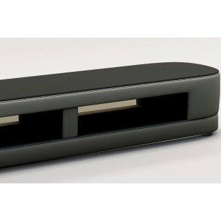 Meuble TV design STARO. Très joli modèle aux lignes tendances gris foncé
