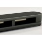 Meuble TV design STARO. Très joli modèle aux lignes tendances gris foncé Meuble TV design STARO. Très joli modèle aux lignes tendances gris foncé