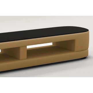 Meuble TV design STARO. Très joli modèle aux lignes tendances beige