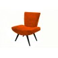 Chaise MAXOU en tissu, orange Chaise MAXOU en tissu, orange