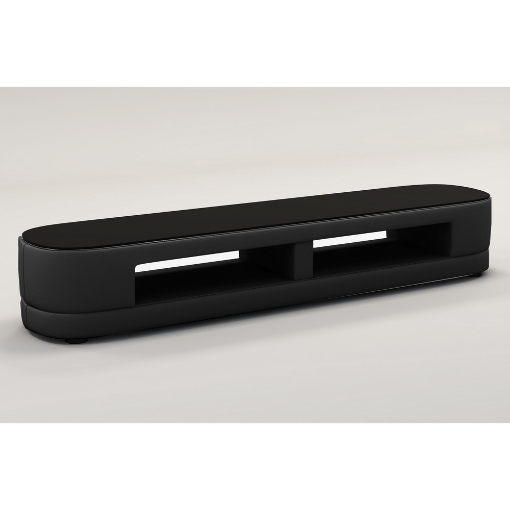 Meuble TV design STARO. Très joli modèle aux lignes tendances noir Meuble TV design STARO. Très joli modèle aux lignes tendances noir
