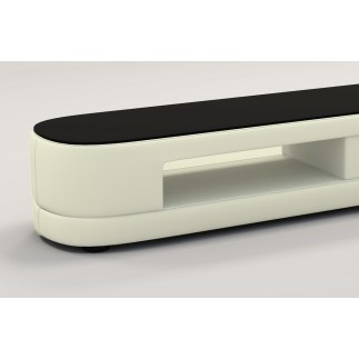 Meuble TV design STARO. Très joli modèle aux lignes tendances ecru