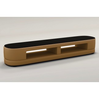 Meuble TV design STARO. Très joli modèle aux lignes tendances marron