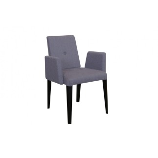 Chaise OSIS en tissu, gris