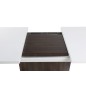 Très jolie table avec rallonge, BRICA, très brillante, extérieur recouvert d’une feuille en noyer Très jolie table avec rallonge, BRICA, très brillante, extérieur recouvert d’une feuille en noyer