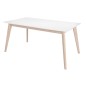Table à manger design blanche de qualité Table à manger design blanche de qualité