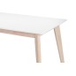 Table à manger design blanche de qualité Table à manger design blanche de qualité