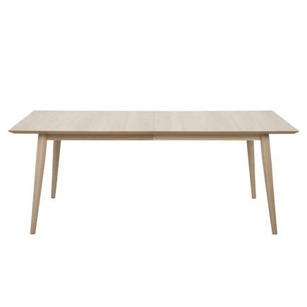 Table à manger en chêne massif de qualité, CENTRA (sans rallonge, en option)