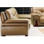 Canapé OXFORD 2 places en cuir luxe italien vachette, beige Canapé OXFORD 2 places en cuir luxe italien vachette, beige
