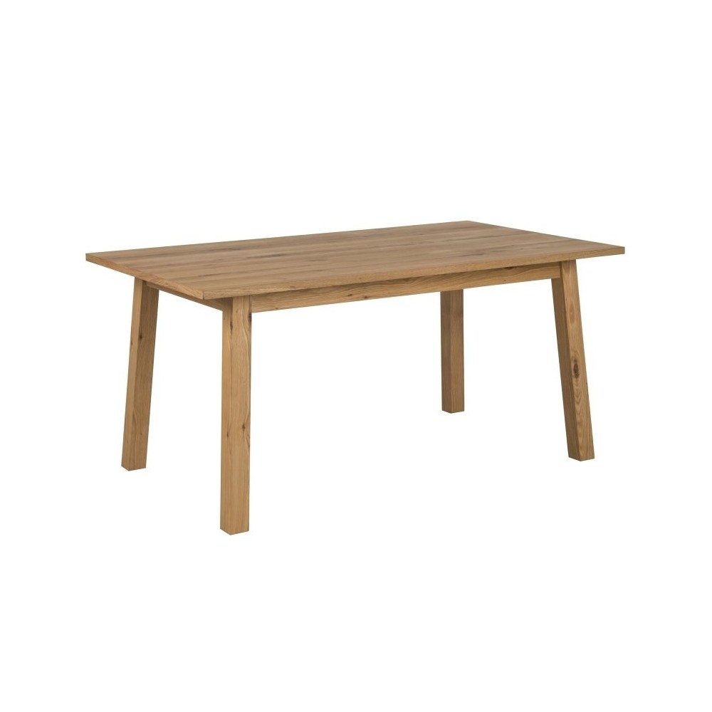 Table à manger CHARAZA, bois plaqué chêne sauvage, huilé (sans rallonge) Table à manger CHARAZA, bois plaqué chêne sauvage, huilé (sans rallonge)