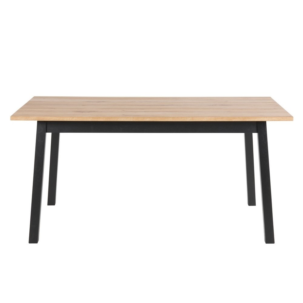 Table à manger CHARLIZE, plaqué chêne sauvage huilé, bois Table à manger CHARLIZE, plaqué chêne sauvage huilé, bois