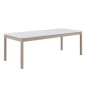 Table à manger MODO, rallonge débordante, blanc Table à manger MODO, rallonge débordante, blanc