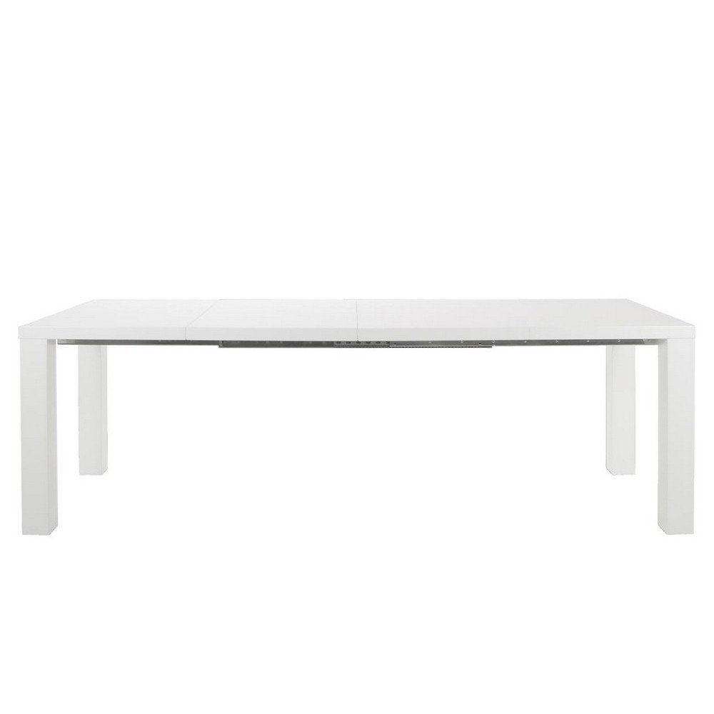 Table à manger SANDY, blanc brillant Table à manger SANDY, blanc brillant