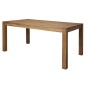 Table à manger TULLIA, plateau en chêne massif huilé, bois Table à manger TULLIA, plateau en chêne massif huilé, bois