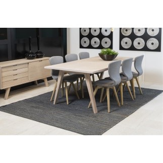 Table basse ALAIA, chêne massif et plaqué, bois