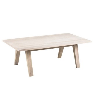 Table basse ALAIA, chêne massif et plaqué
