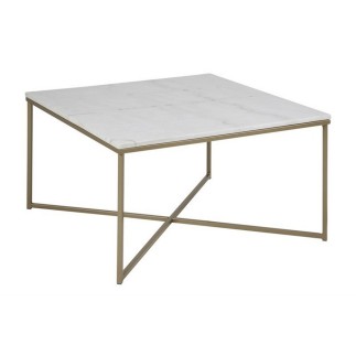 Table basse ALESSIA, plateau en marbre