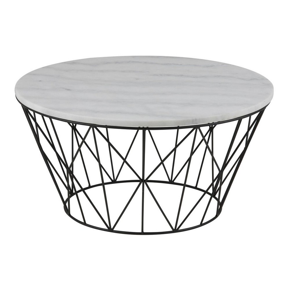 Table basse DUNE, marbre blanc Table basse DUNE, marbre blanc