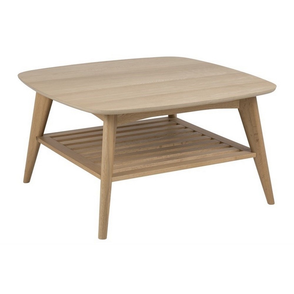 Table basse MADISON, coins arrondis, bois de qualité Table basse MADISON, coins arrondis, bois de qualité