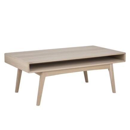 Table basse MARTE, coins arrondis