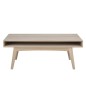 Table basse MARTE, coins arrondis, bois Table basse MARTE, coins arrondis, bois