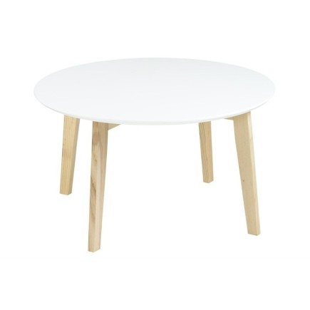 Table basse MONA, plateau en bois laqué
