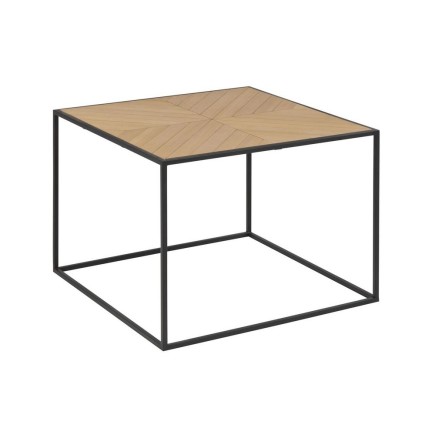 Table basse ORNELLA, placage paulownia nature