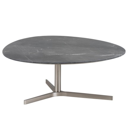 Table basse POLINA, plateau en marbre