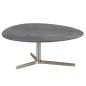 Table basse POLINA, plateau en marbre, Noir Table basse POLINA, plateau en marbre, Noir