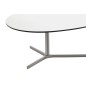 Table basse POLLY, plateau en mélaminé blanc Table basse POLLY, plateau en mélaminé blanc