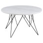 Table basse PRETTY, plateau en marbre blanc Table basse PRETTY, plateau en marbre blanc