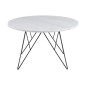 Table basse PRETTY, plateau en marbre blanc Table basse PRETTY, plateau en marbre blanc