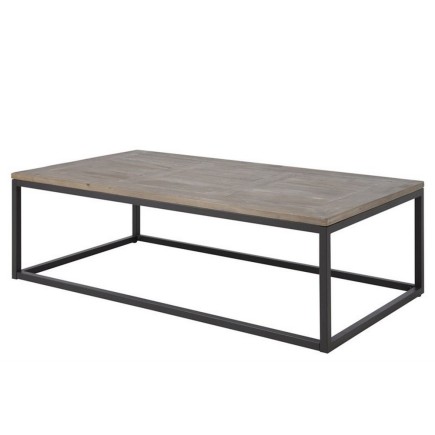 Table basse ROCA, plateau en sapin, bois