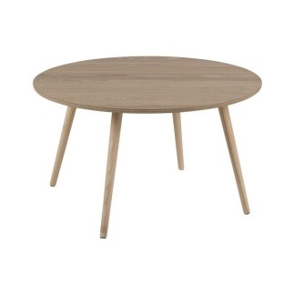 Table basse STEFFY, plaqué cendré, naturel, laqué