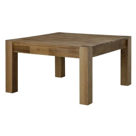 Table basse TULLIA, plateau en chêne saubage, huilé