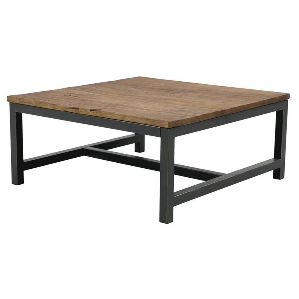 Table basse VINTAGE, vieil orme ciré, bois Table basse VINTAGE, vieil orme ciré, bois