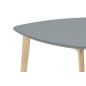 Table basse VIOLENE, plateau en bois, laquée, gris/bois Table basse VIOLENE, plateau en bois, laquée, gris/bois