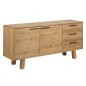 Buffet CHARLY, chêne sauvage plaqué, bois Buffet CHARLY, chêne sauvage plaqué, bois