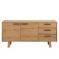 Buffet CHARLY, chêne sauvage plaqué, bois Buffet CHARLY, chêne sauvage plaqué, bois