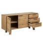 Buffet CHARLY, chêne sauvage plaqué, bois Buffet CHARLY, chêne sauvage plaqué, bois