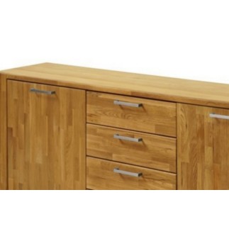 Buffet armoire RONY, blanc mat