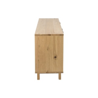 Buffet STONE, plaqué chêne sauvage brossé