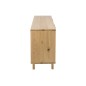 Buffet STONE, plaqué chêne sauvage brossé, bois