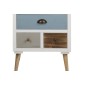 Commode TANYA, bois blanc, 9 tiroirs, multicolore Commode TANYA, bois blanc, 9 tiroirs, multicolore